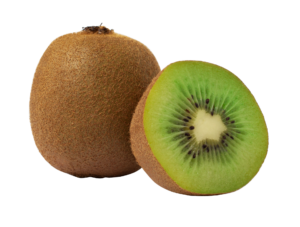 Fresh green kiwifruit ready to be enjoyed