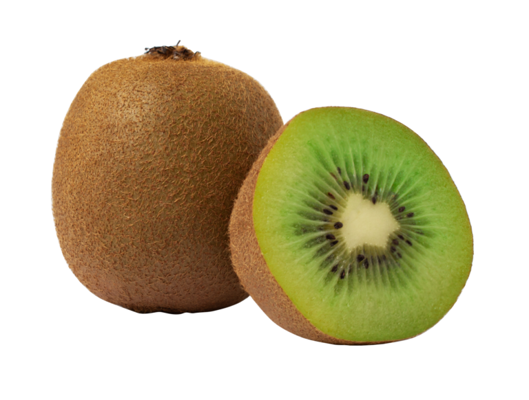 Fresh green kiwifruit ready to be enjoyed