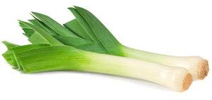 Fresh leeks