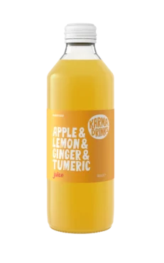 Karma Apple Lemon Ginger Turmeric Juice